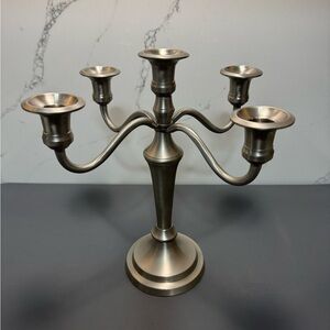 Elegant Silver Candelabra